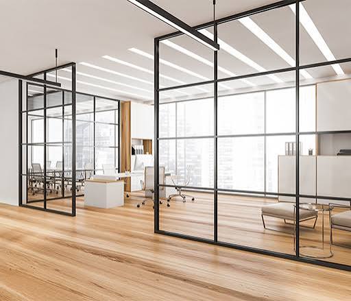 Pavimento in parquet chiaro in ambiente moderno &ndash; CAIVIT Home Viterbo