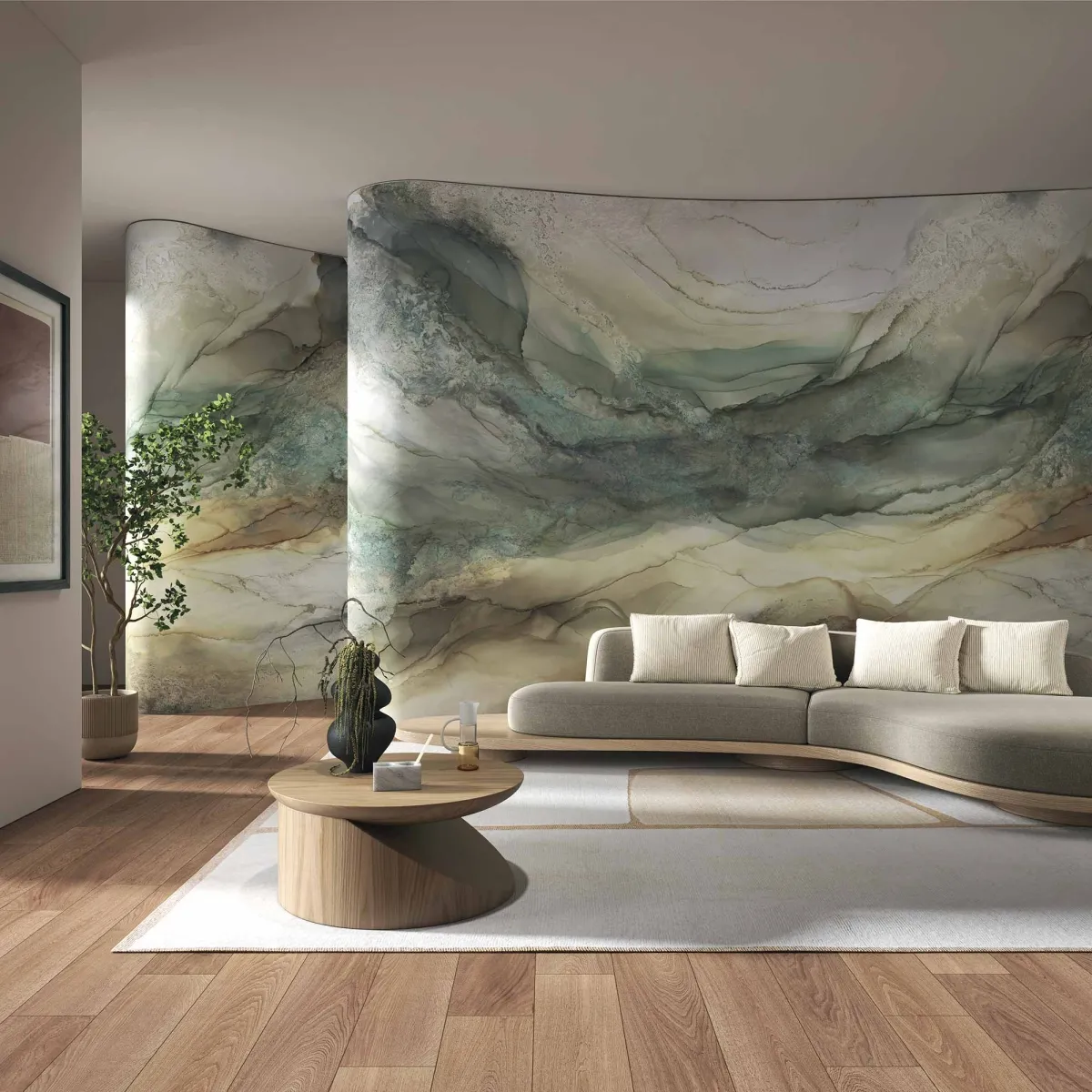 Parete con rivestimento decorativo &ndash; CAIVIT Home Viterbo